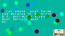 Trial Ebook  Lost Farms and Estates of Washington, D.C. Unlimited acces Best Sellers Rank : #3