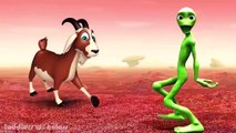 Learn Colors Animals - Learn Animals Name & Alien Dance Funny #DameTuCosita Video for Kids