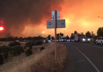 Residents Evacuate as Carr Fire Spreads in California
