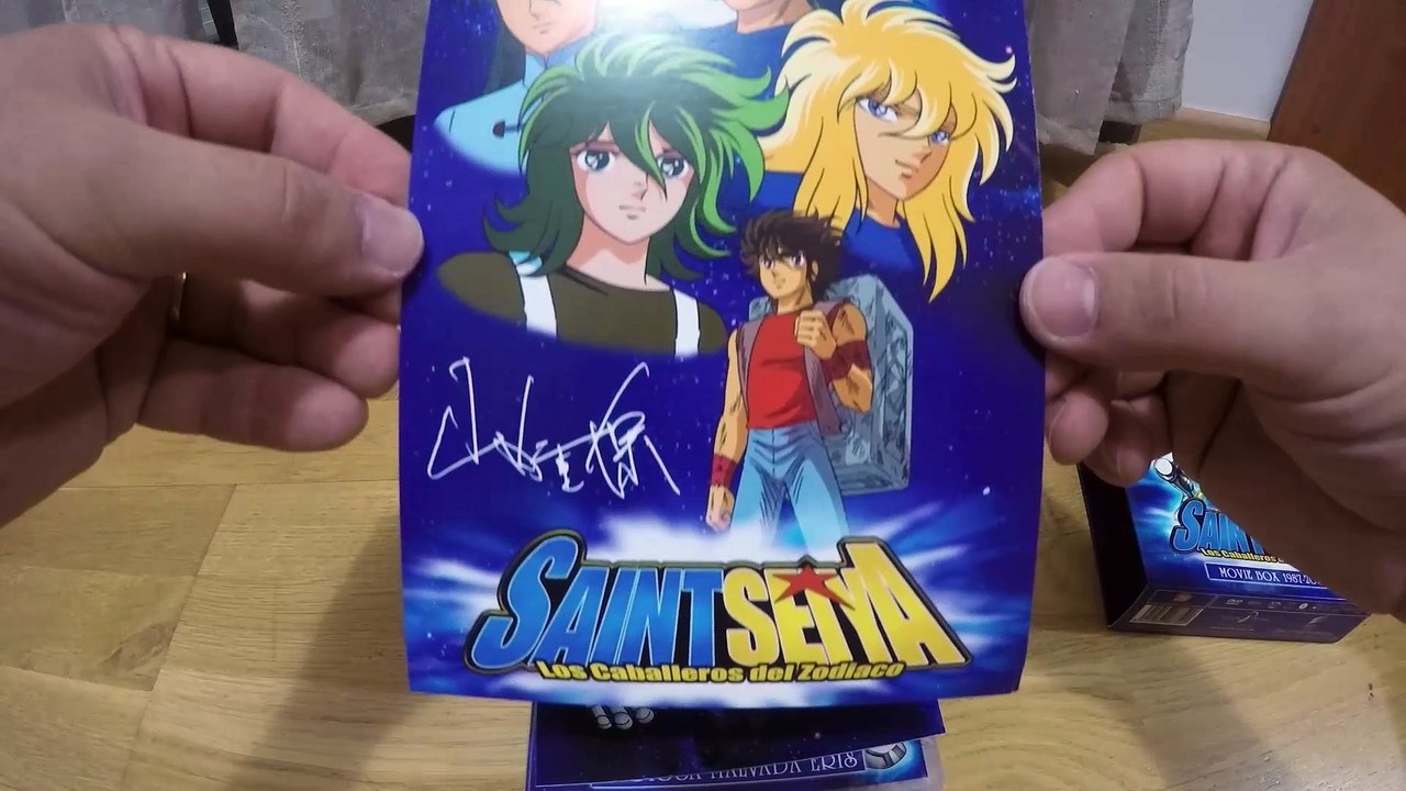 Unboxing Saint Seya Movie Collection