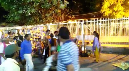 WWE first time in india road Street