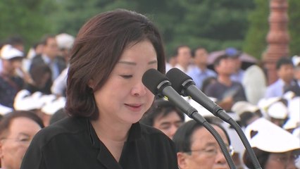 심상정 "노회찬 있어 심상정도 있었다...생전 꿈 이뤄낼 것" / YTN