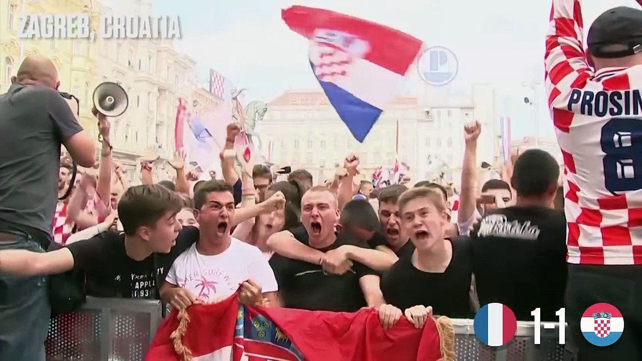 France 4-2 Croatia, Paris Goes Crazy Celebrating Amazing World Cup Final Win