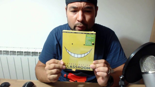 unboxing assassination classroom Temporada 1 Edicion Coleccionista Blu Ray