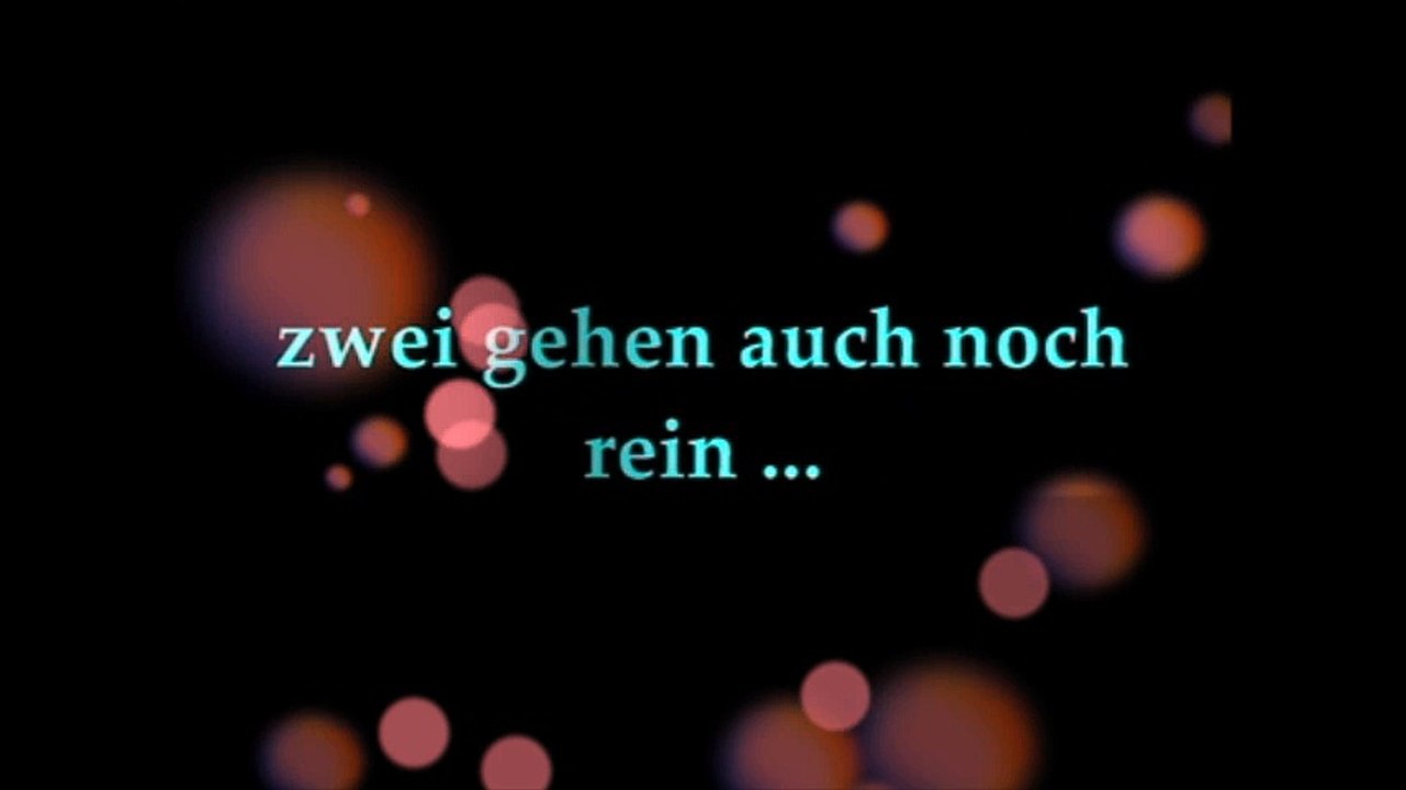 Einer geht noch rein...