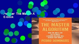 Popular  The Master Algorithm  E-book
