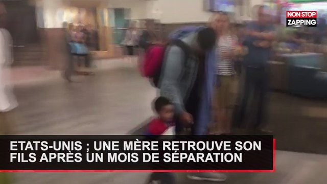 États-Unis : les retrouvailles bouleversantes d'une mère séparée de son fils (Vidéo)