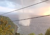 Waterspout Sweeps Along Italian Coast