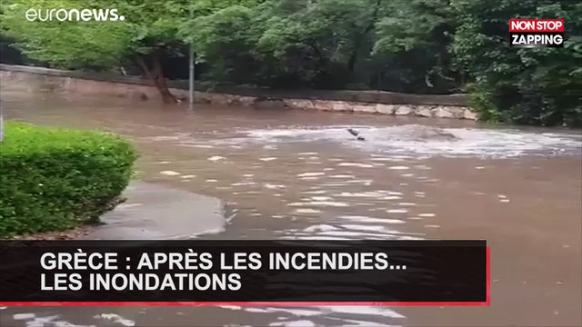 Grèce : après les incendies, le pays frappé par des inondations monstre (Vidéo)