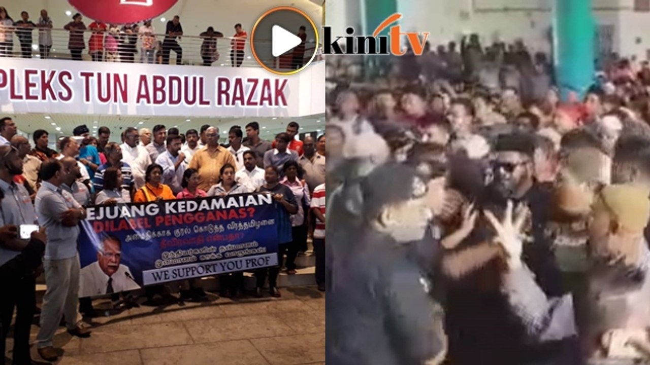 Dua protes di Komtar