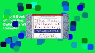 Favorit Book  The Four Pillars of Investing: Lessons for Building a Winning Portfolio Unlimited