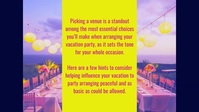 Pro Tips for Choosing the Perfect Party Venue