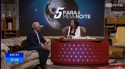 António Costa esteve no "5 Para a Meia Noite"