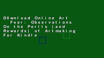 D0wnload Online Art   Fear: Observations On the Perils (and Rewards) of Artmaking For Kindle