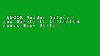 EBOOK Reader Safety-I and Safety-II Unlimited acces Best Sellers Rank : #4