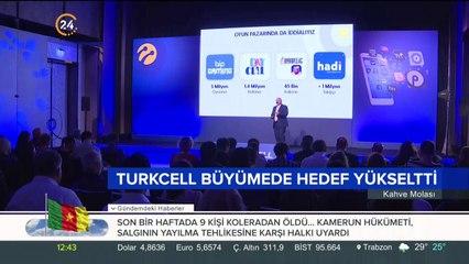 Turkcell büyümede hedef yükseltti