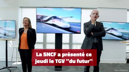 SNCF présente le TGV "du futur" prévu pour 2023