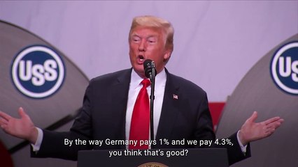 NATO Is 'A Lot Better' For Europe Than It Is For U.S. -Trump