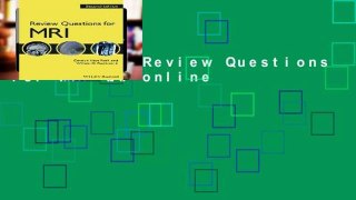 Open EBook Review Questions for MRI 2e online