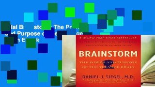 Trial Brainstorm: The Power and Purpose of the Teenage Brain Ebook