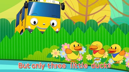 Tayo song Five Little Ducks l Nursery Rhymes l Tayo the Little Bus