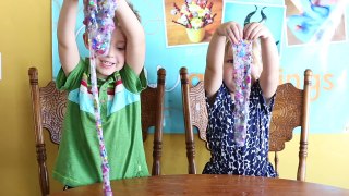 How To Make New Years Confetti Slime! Kids Crafts!