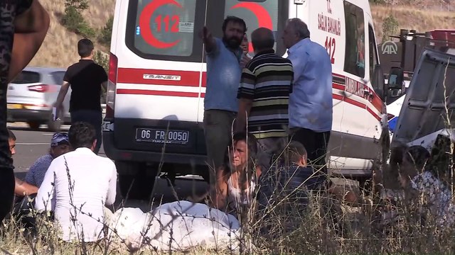 Başkentte trafik kazaları: 1 ölü, 5 yaralı - ANKARA