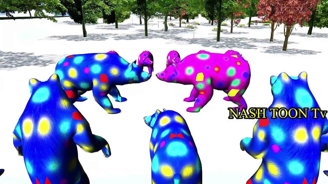 wild animals finger family song for kids | learn colors,nursery rhymes for children,NASH TOON Tv