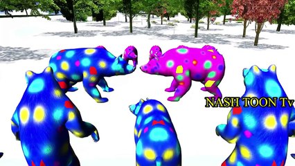 wild animals finger family song for kids | learn colors,nursery rhymes for children,NASH TOON Tv