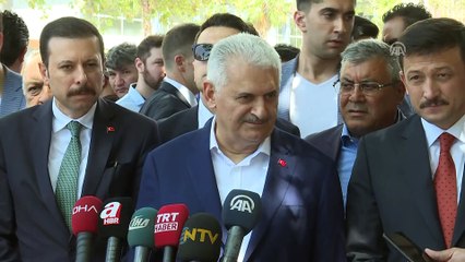 TBMM Başkanı Yıldırım: ''Bize tehdit sökmez'' - İZMİR