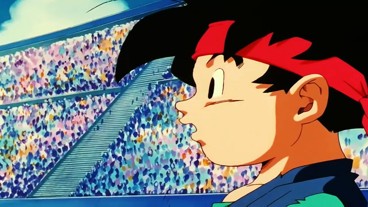 La abuela Pan conoce a un familiar de Bulma (HD)