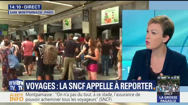 Montparnasse à l'arrêt: pas de rétablissement avant ce soir, pas de bus de substitution, certains trains déroutés à Austerlitz