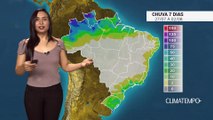 Confira o acumulado de chuva para os próximos dias no Brasil