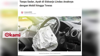 Kronologis Murid TK di Sidoarjo Tewas Dilindas Mobil yang Dikemudikan Ayahnya