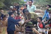 After dam burst in Laos, a scramble for food and medicines