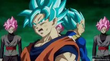 Dragonball Super: Goku & Vegeta vs Goku Black clones (English Dub)