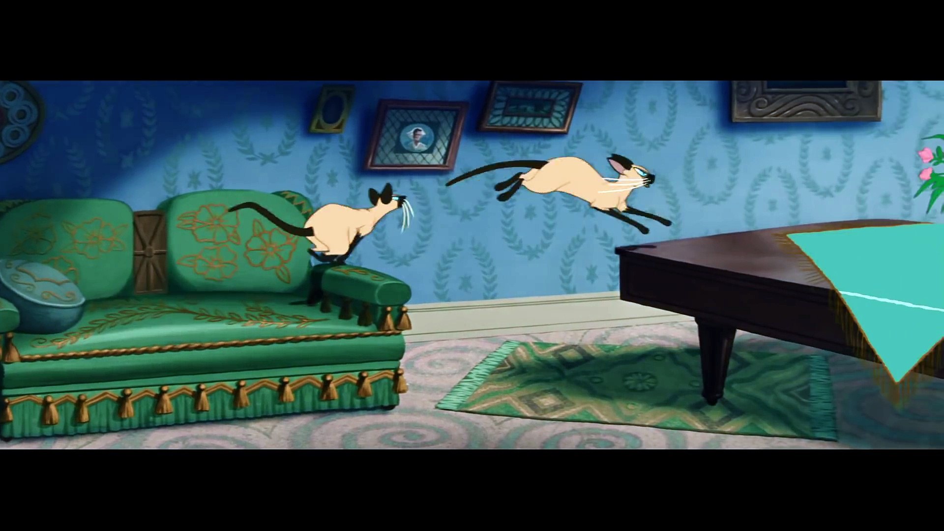 La Belle Et Le Clochard La Chanson Des Siamois Video Dailymotion