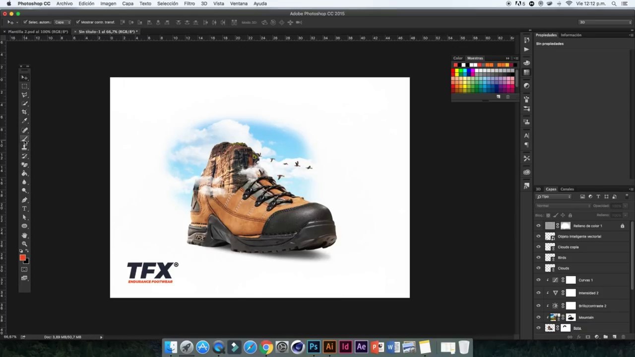 Photoshop Tutorial | Cómo crear una Doble Exposición | How to create a Double Exposure Effect
