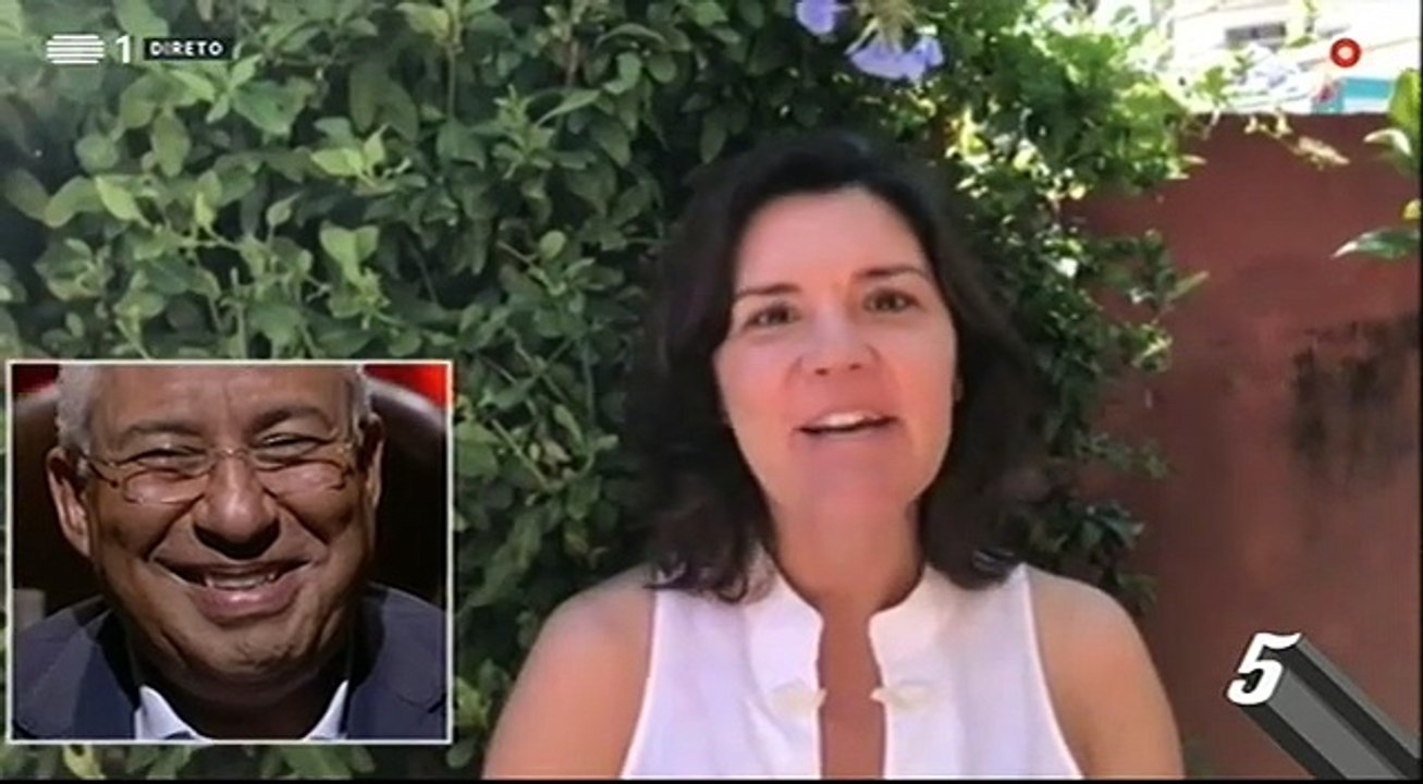 Cristas surpreende Costa na TV com perguntas domésticas