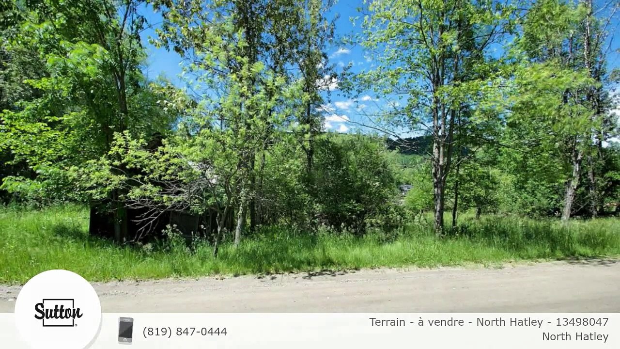 Terrain - à vendre - North Hatley - 13498047