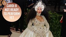 Cardi B cancels her tour to focus on baby