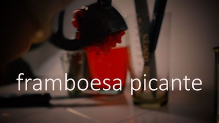 Receita: framboesa (um pouco) picante