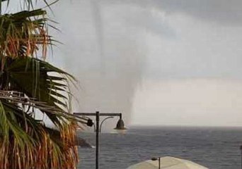 Waterspout Causes Havoc on Southern Italian Coast