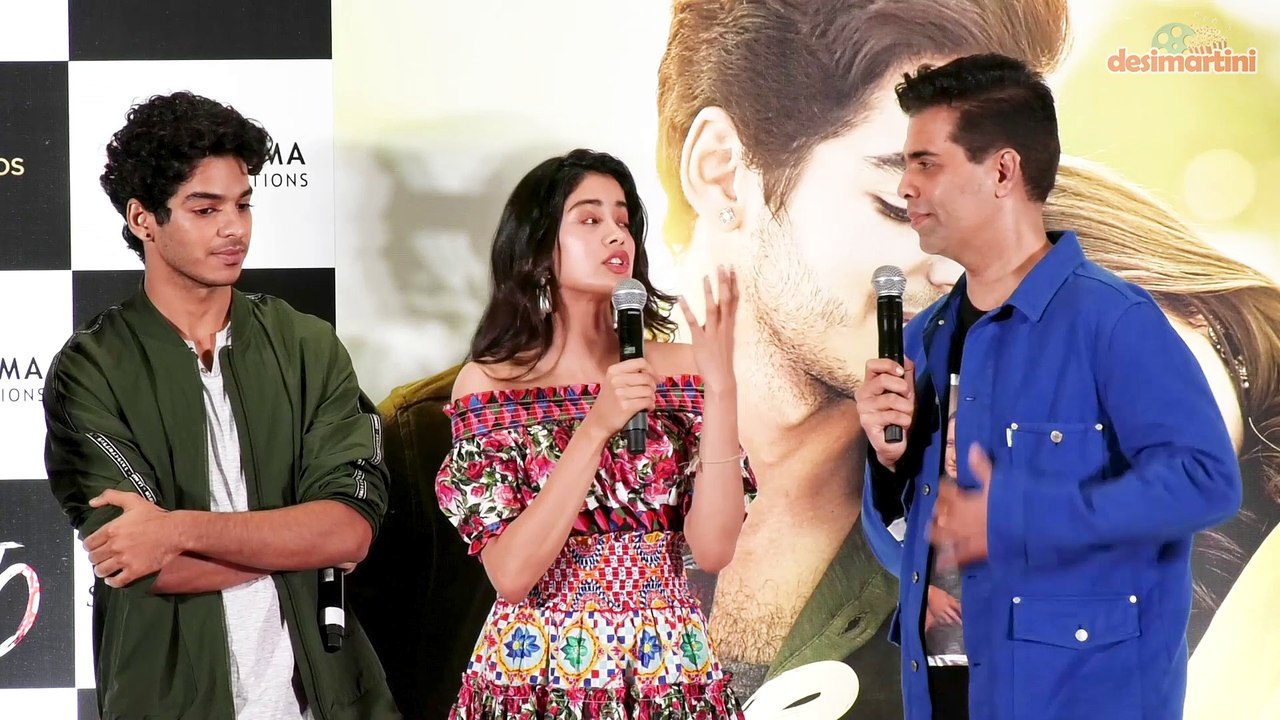 Success Press Conference Of Dhadak With Ishaan Khattar & Jahnvi Kapoor