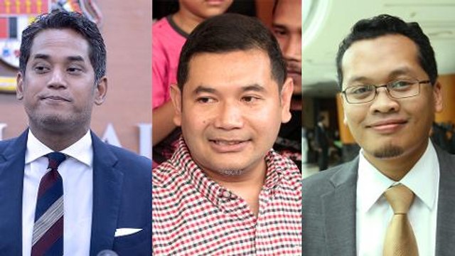 KJ wishes Rafizi good luck on PKR no. 2’s run; Nik Nazmi endorses Rafizi, will run for leadership council post