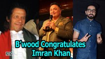 B’wood Congratulates Imran Khan , wishes good relations with Pakistan