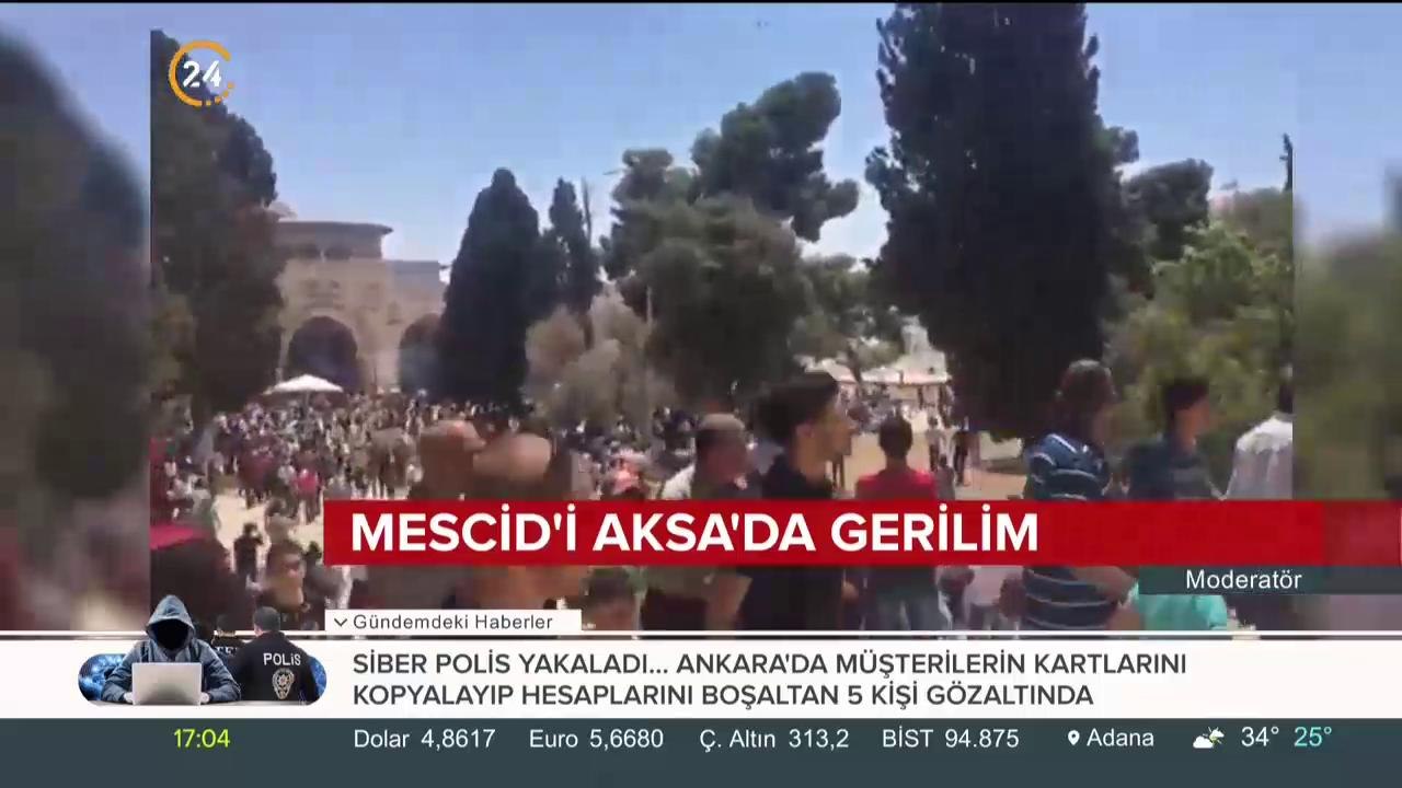 Mescid-i Aksa'da gerilim