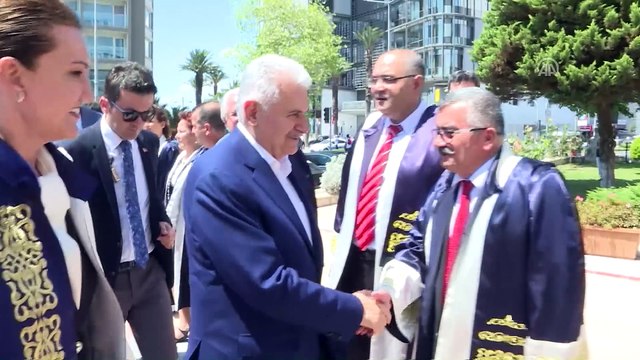 TBMM Başkanı Yıldırım, Dokuz Eylül Üniversitesi Rektörü Hotar'ı ziyaret etti - İZMİR