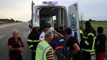 Malkara'da trafik kazası: 1 yaralı - TEKİRDAĞ