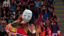 WWE 2K18 RAW BRIE BELLA VS BAYLEY VS ASUKA